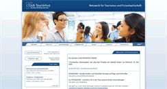Desktop Screenshot of club-tourismus.org